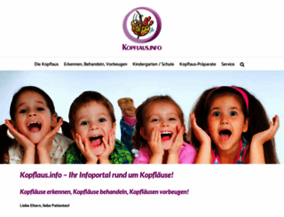 kopflaus.info screenshot
