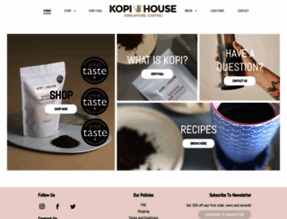 kopihouse.co.uk screenshot
