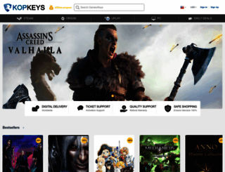 kopkeys.com screenshot