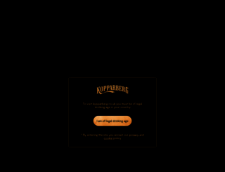 kopparberg.co.uk screenshot
