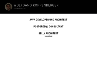 koppenberger.com screenshot