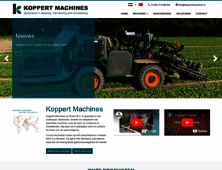 koppertmachines.nl screenshot