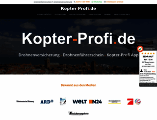 kopter-profi.de screenshot