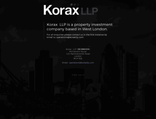 koraxllp.com screenshot