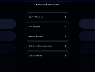 kordonivkakino.com screenshot
