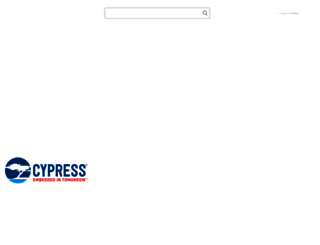 korea.cypress.com screenshot