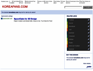 koreafans.com screenshot