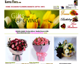 koreaflora.com screenshot