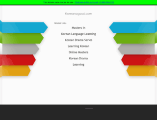 koreanagassi.com screenshot