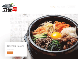 koreanpalace.ca screenshot