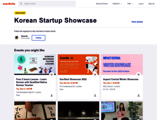 koreanshowcase.eventbrite.co.uk screenshot
