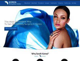 korearhinoplastycenter.com screenshot