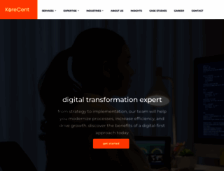 korecent.com screenshot