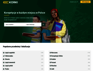 korepetycje.ekorki.pl screenshot