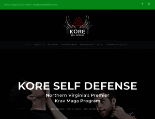 koreselfdefense.com screenshot