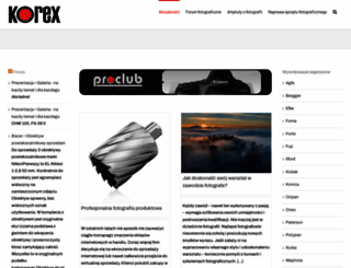 korex.net.pl screenshot