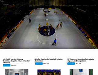 korfball.sport screenshot