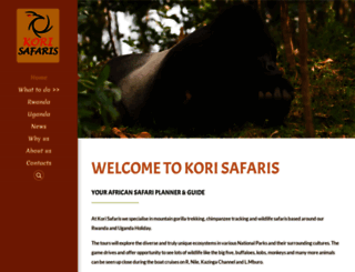 korisafaris.com screenshot