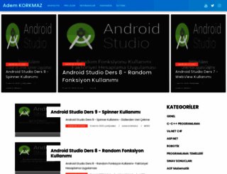 korkmazadem.com screenshot