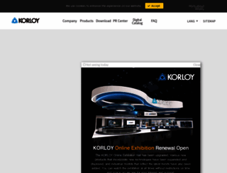 korloy.com screenshot