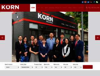 korn.com.au screenshot