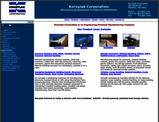 kornylak.com screenshot