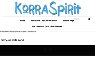 korraspirit.net screenshot