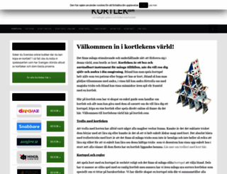 kortlek.com screenshot