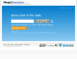 korvi.com screenshot