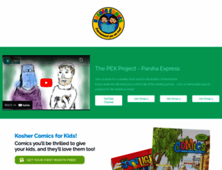 koshercomics.com screenshot