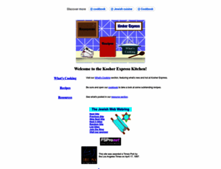 koshercooking.com screenshot