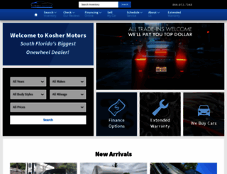 koshermotors.com screenshot