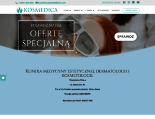 kosmedica.pl screenshot