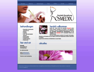 kosmedix.com screenshot