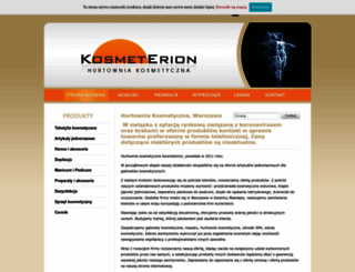 kosmeterion.pl screenshot