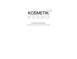 kosmetik-kosmo.de screenshot