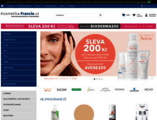 kosmetika-francie.cz screenshot
