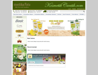 kosmetikcantik.com screenshot