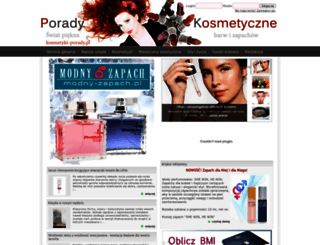 kosmetyki-porady.pl screenshot