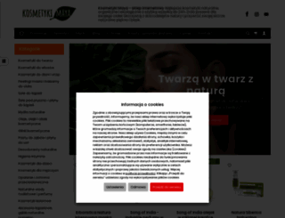 kosmetykinaturalne.com.pl screenshot