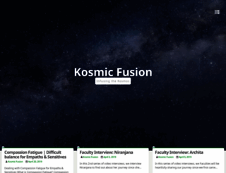 kosmicfusion.com.au screenshot