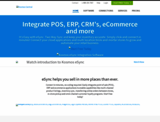 kosmoscentral.com screenshot