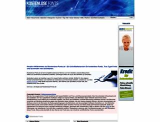 kostenlose-fonts.de screenshot