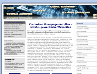 kostenlose-homepage1.de screenshot