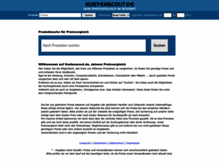 kostenscout.de screenshot