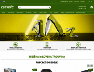 kostevc.si screenshot