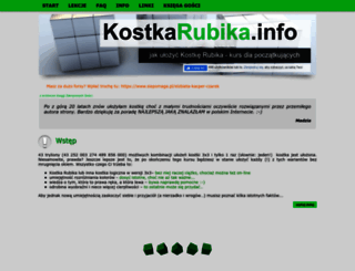 kostkarubika.info screenshot