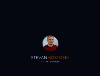 kostoski.com screenshot