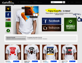 koszulking.pl screenshot