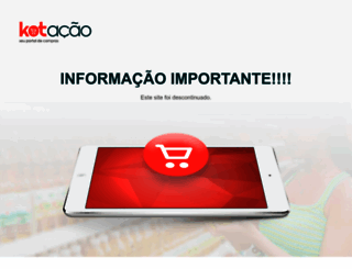 kotacao.com.br screenshot